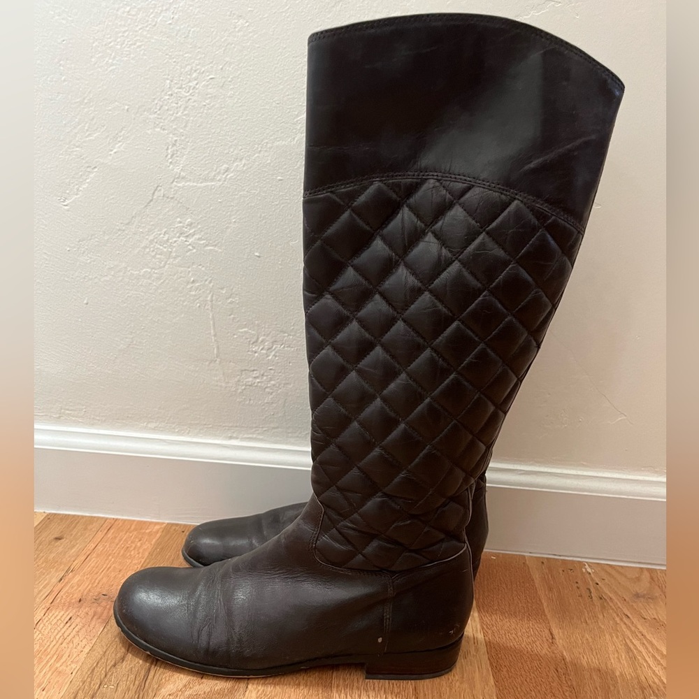 Corso Como Quilted Riding Boots